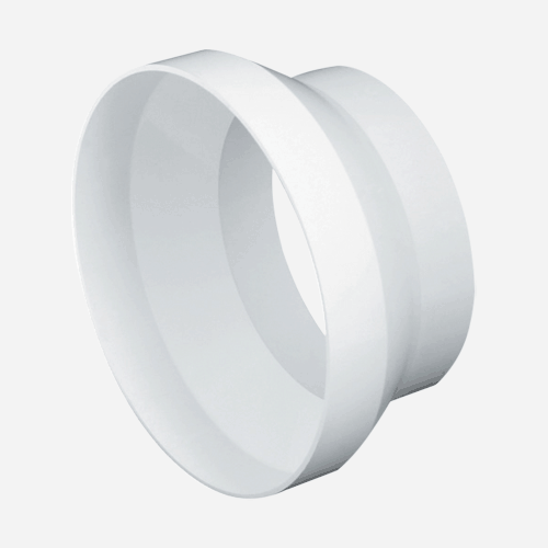 Den Braven - Redukce kulatých kanálů, průměr 125 mm - 120 mm, plastová