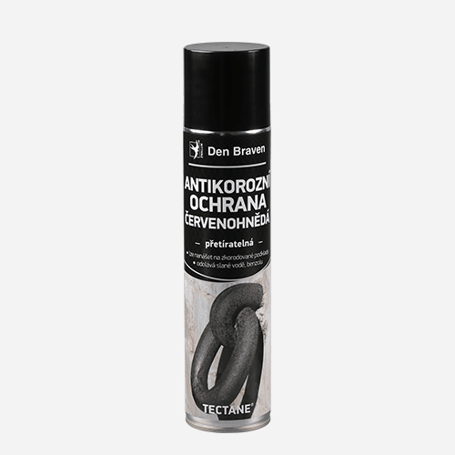 Den Braven - Antikorozní ochrana - červenohnědá, sprej 400 ml