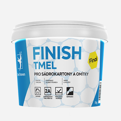 Den Braven - Finish tmel na sádrokartony, kbelík 14 kg, bílý