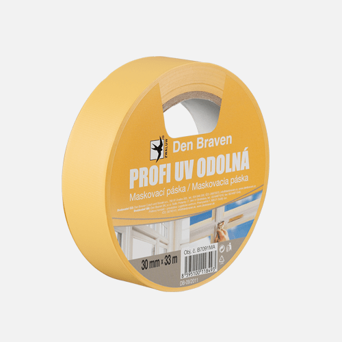 Den Braven - Profi UV odolná maskovací páska, 50 mm x 33 m