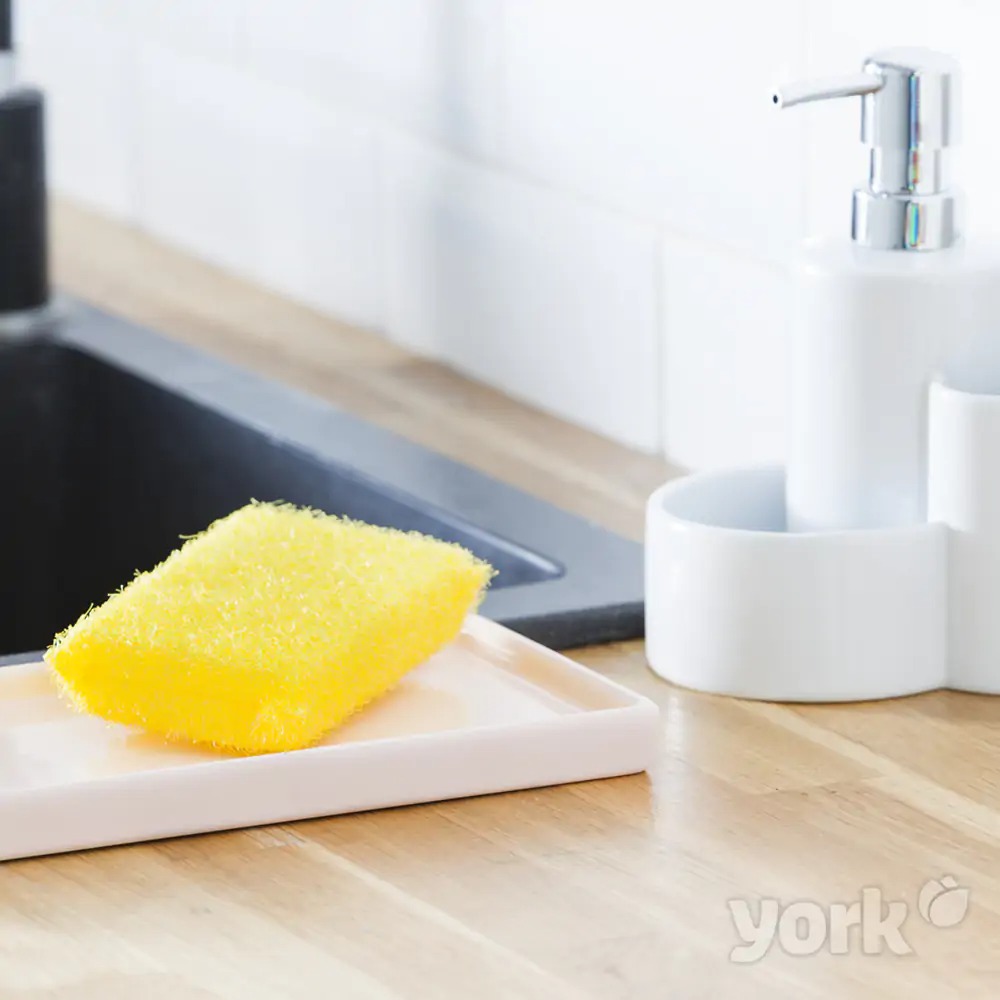 Houbička na teflon - plastová 1ks