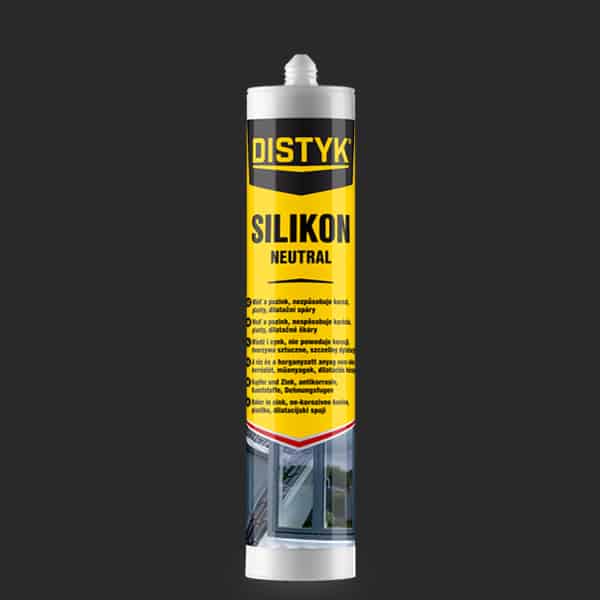 NEUTRÁLNÍ SILIKON OXIM Distyk / SILIKON NEUTRAL, kartuše 280 ml, transparentní