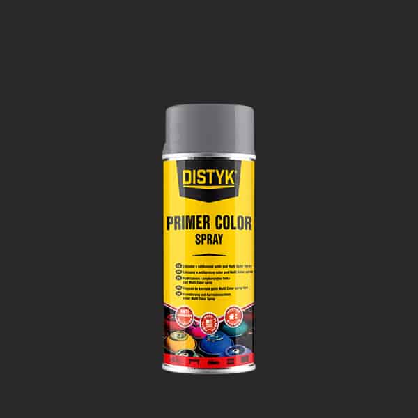 PRIMER COLOR SPRAY Distyk, sprej 400 ml, grafitová černá