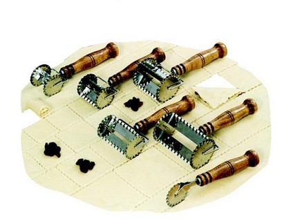 rádýlko 3cm pásky nerez+dřev.rukojeť