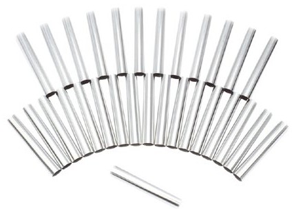 trubička rovná 8cm                (30ks)