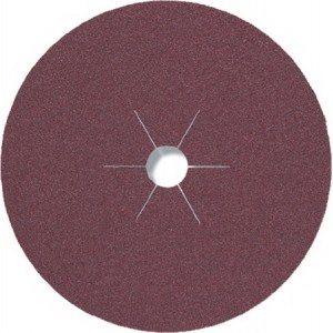 Brusný fíbrový výsek 125mm - P24 - 5 ks