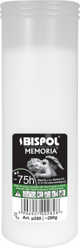 Hřbitovní svíčka - parafín p280