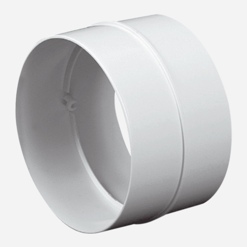 Den Braven - Spojka kulatého kanálu, průměr 100 mm, plastová