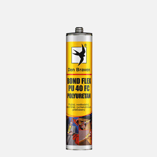 Den Braven - BOND FLEX PU 40 FC polyuretan, kartuše 300 ml, bílá