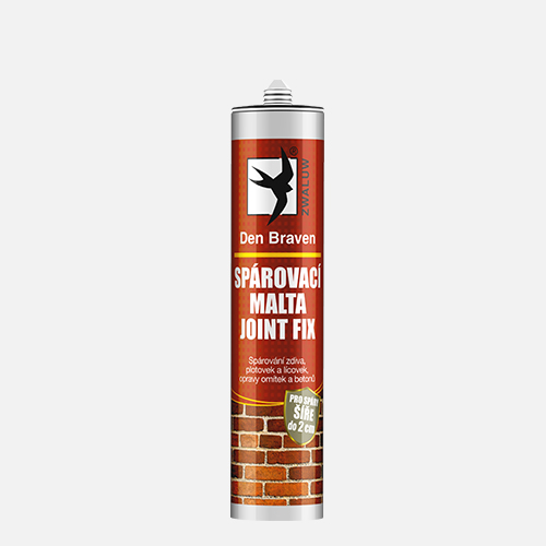 Den Braven - Spárovací malta JOINT FIX, kartuše 310 ml, šedá