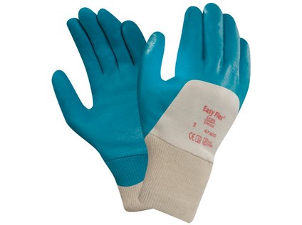 Rukavice ANSELL EASY FLEX 47-200, máčené v nitrilu, vel. 08