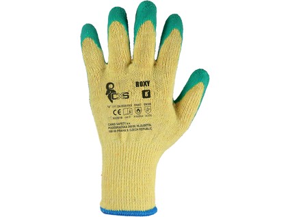 Rukavice CXS ROXY, máčené v latexu, vel. 08