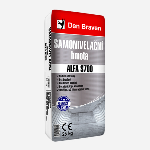 Den Braven - Samonivelační hmota ALFA S700, pytel 25 kg