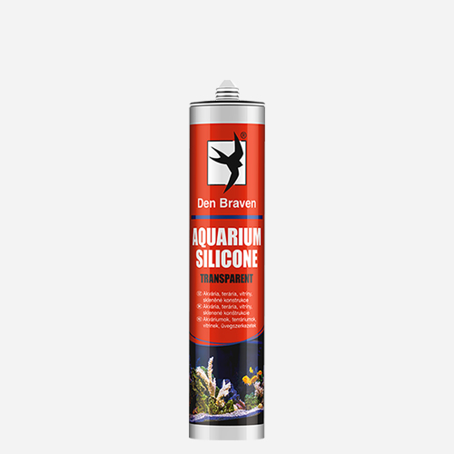 Den Braven - Akvaristické lepidlo, kartuše 280 ml, transparentní