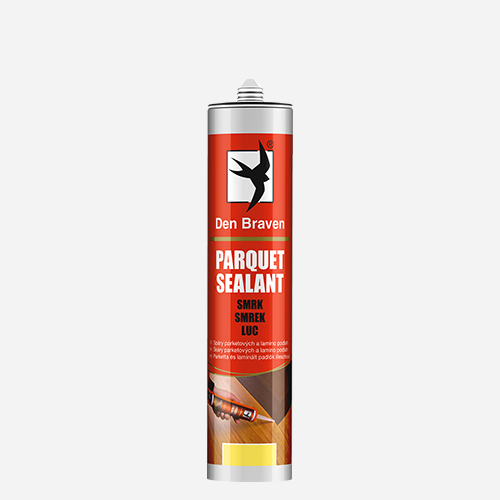 Den Braven - Parketový tmel / Parquet sealant, kartuše 280 ml, smrk