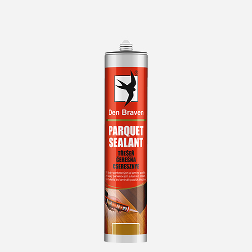 Den Braven - Parketový tmel / Parquet sealant, kartuše 280 ml, třešeň