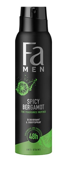 FA MEN deosprej Spicy Bergamot 150 ml