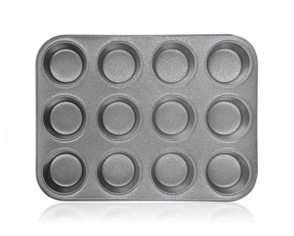 BANQUET  Forma na 12 muffinů s nepřilnavým povrchem GRANITE 35 x 26,5 x 3 cm