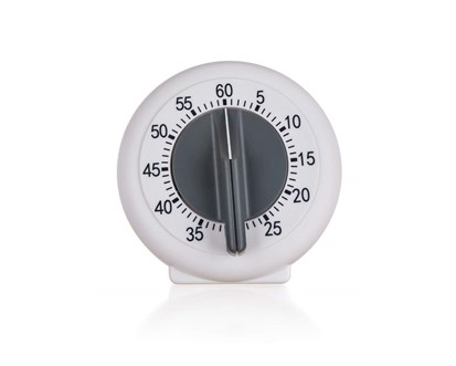 BANQUET Minutka kuchyňská CULINARIA průměr 9,5 cm, šedo-bílá