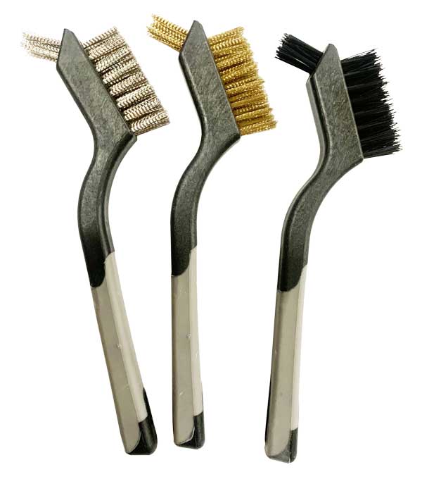 Set ručních kartáčů - 3 ks