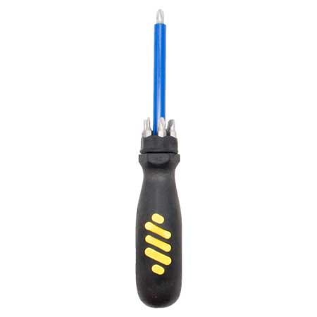 Šroubovák s výměnnými bity 8v1