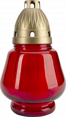 Lampa hřbitovní 2005 červená