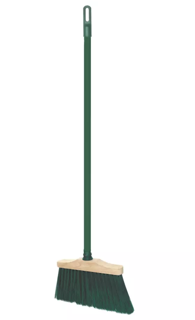 Dřevěné koště LAURA s násadou