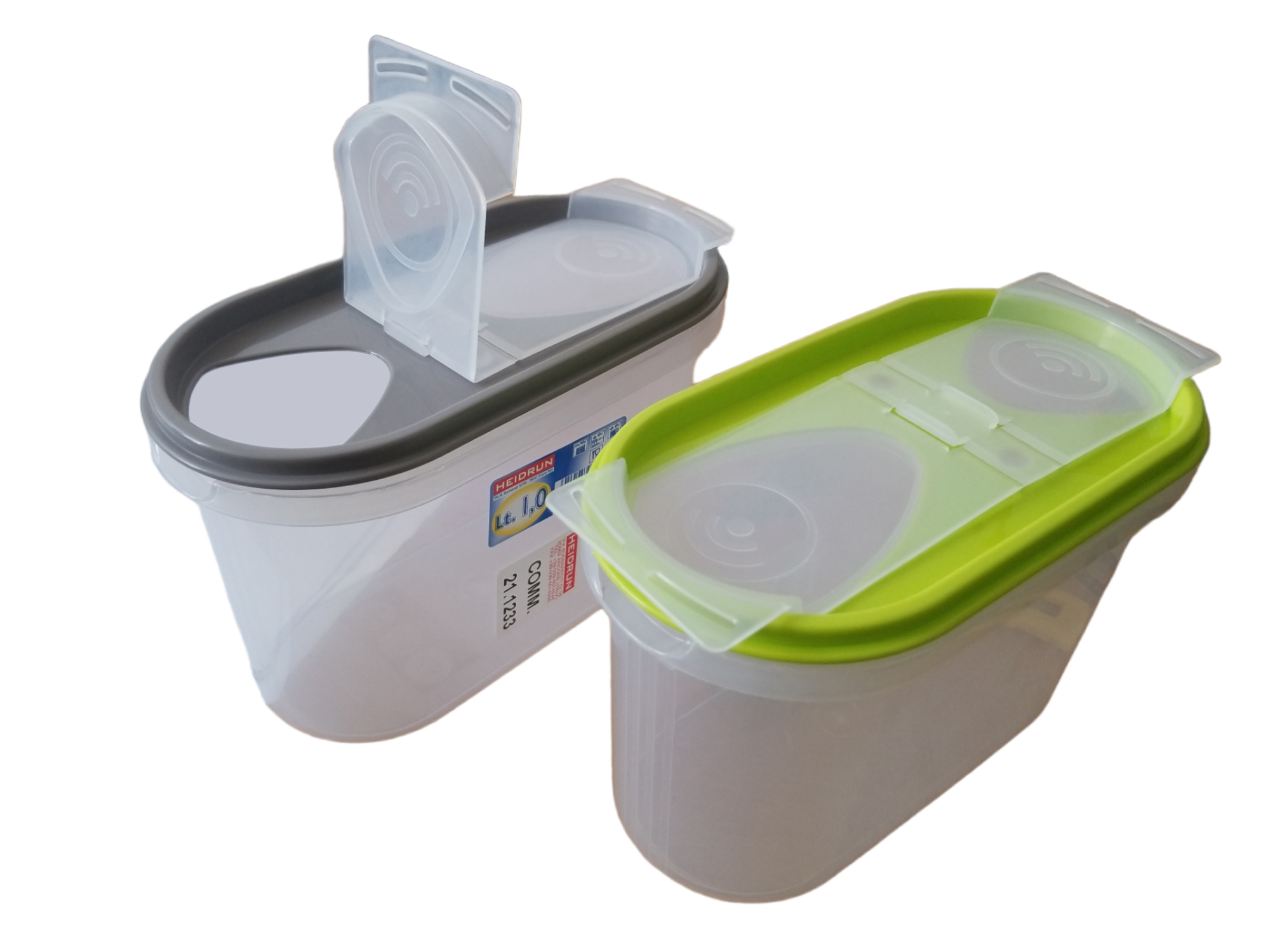 Heidrun Plastová dóza na suché potraviny s víkem 2L