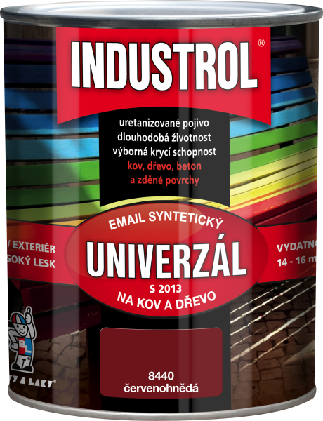 64390-industrol-s2013-univerzal-lesk-vrchni-barva-na-kov-a-drevo-8440-cervenohneda-600-ml
