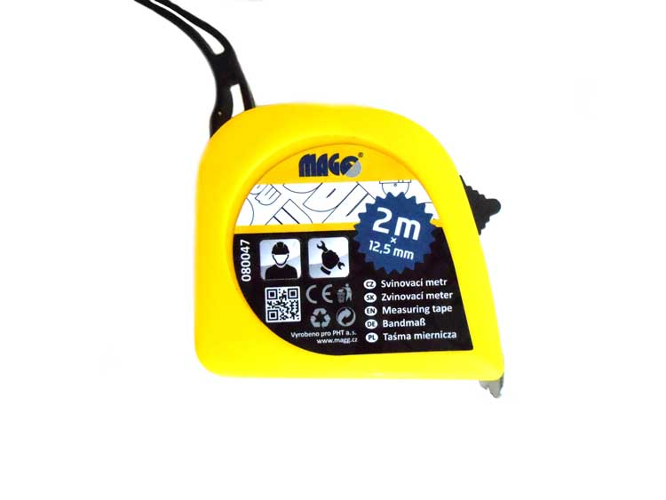 Svinovací metr 2m x 12,5mm