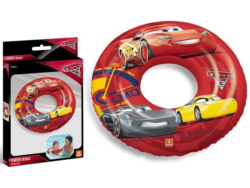 Nafukovací kruh MONDO s potiskem CARS 50 cm
