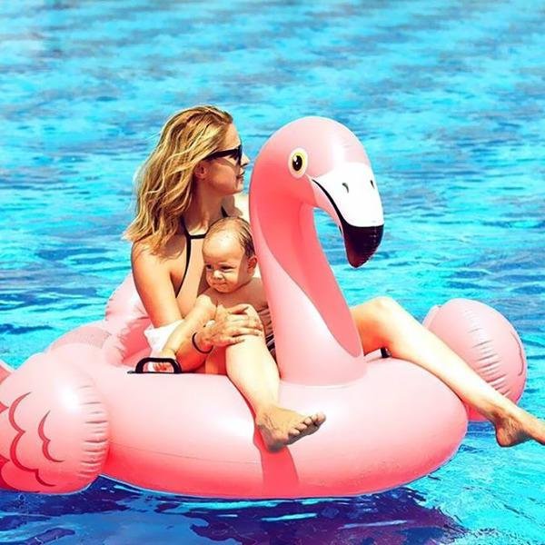 Nafukovací zvířátko INTEX 57558 Plameňák RIDE ON