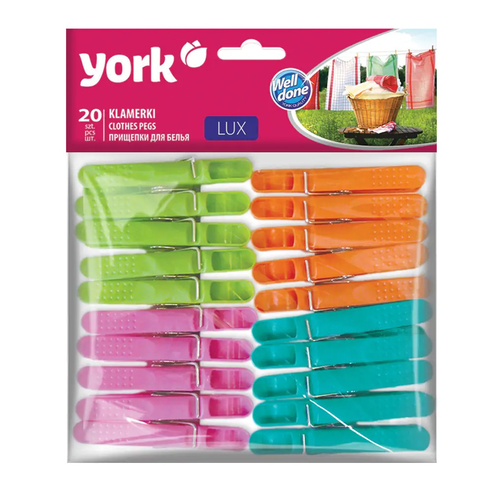 Kolíčky na prádlo LUX 20ks