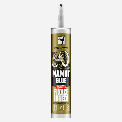 Den Braven - MAMUT GLUE High Tack, kartuše 290 ml, bílá